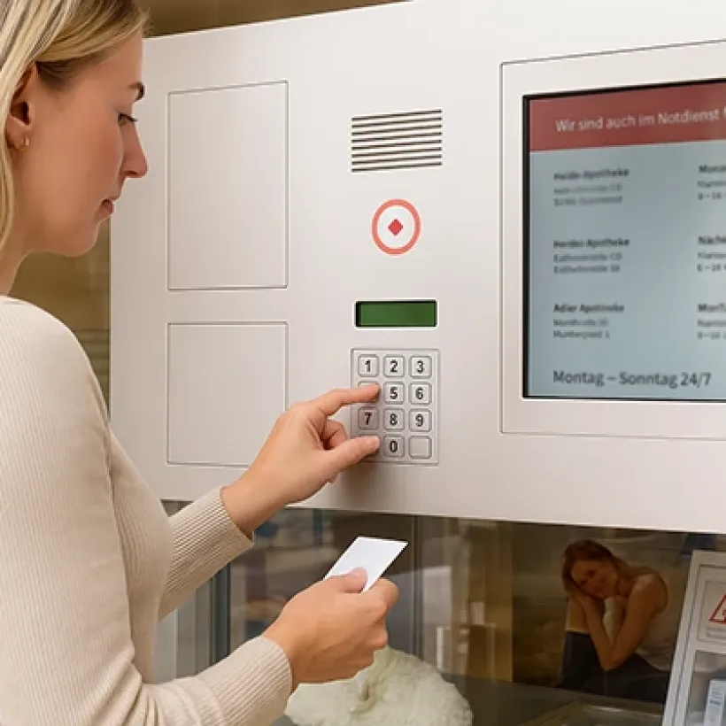 Türsysteme für Apotheken – Automatiktüren von LANGE
