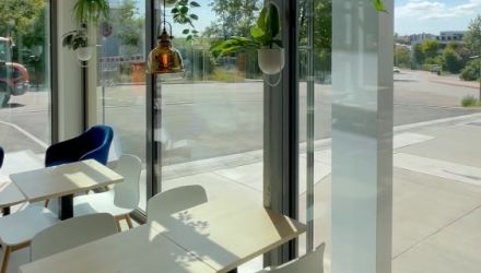 Aluminium Fassade – Automatiktüren von LANGE 