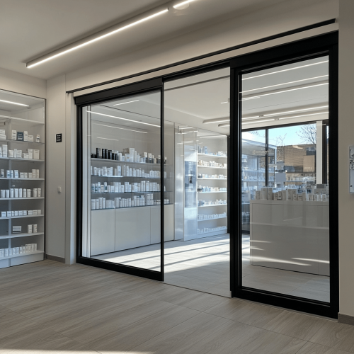 Türsysteme für Apotheken
