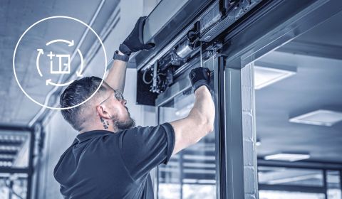 Türsysteme, Modernisierung Neu26 Automatiktüren von LANGE 